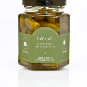 Villkapers i olivenolje