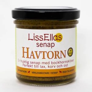 Tindved (Havtorn) sennep 150g