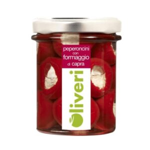 Peperoncini med Chevre