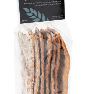 Tynnbrødchips med rømme og ramsløk