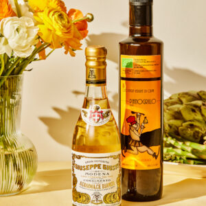 Siciliansk olivenolje og balsamico bianco