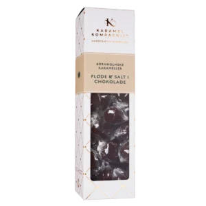 Karamellkuler Fløte & Salt med mørk sjokolade
