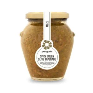 Spicy Green Olive tapenade, Pelagonia