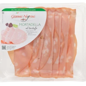 Mortadella m/trøffel Sliced 120g, Negrini